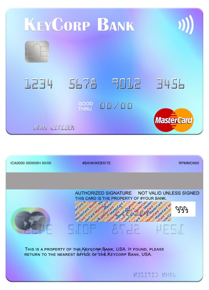 USA KeyCorp Bank mastercard